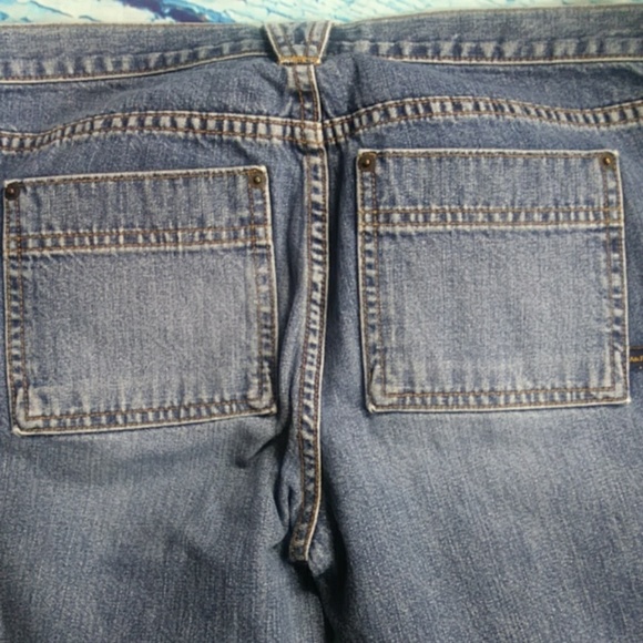 Y2K Abercrombie & Fitch crop women's jeans size 6 - Picture 4 of 5